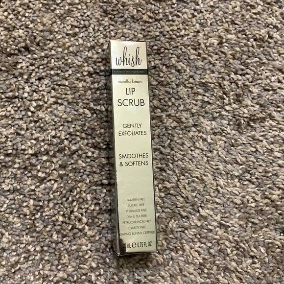 Whish Vanilla Bean Lip Scrub .75oz Exfoliating‎ Powder Unopened - Picture 1 of 4